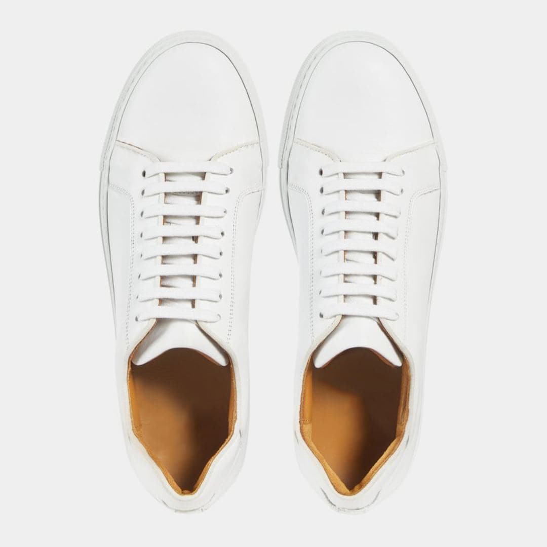 Sneakers Donna in pelle - Bianco